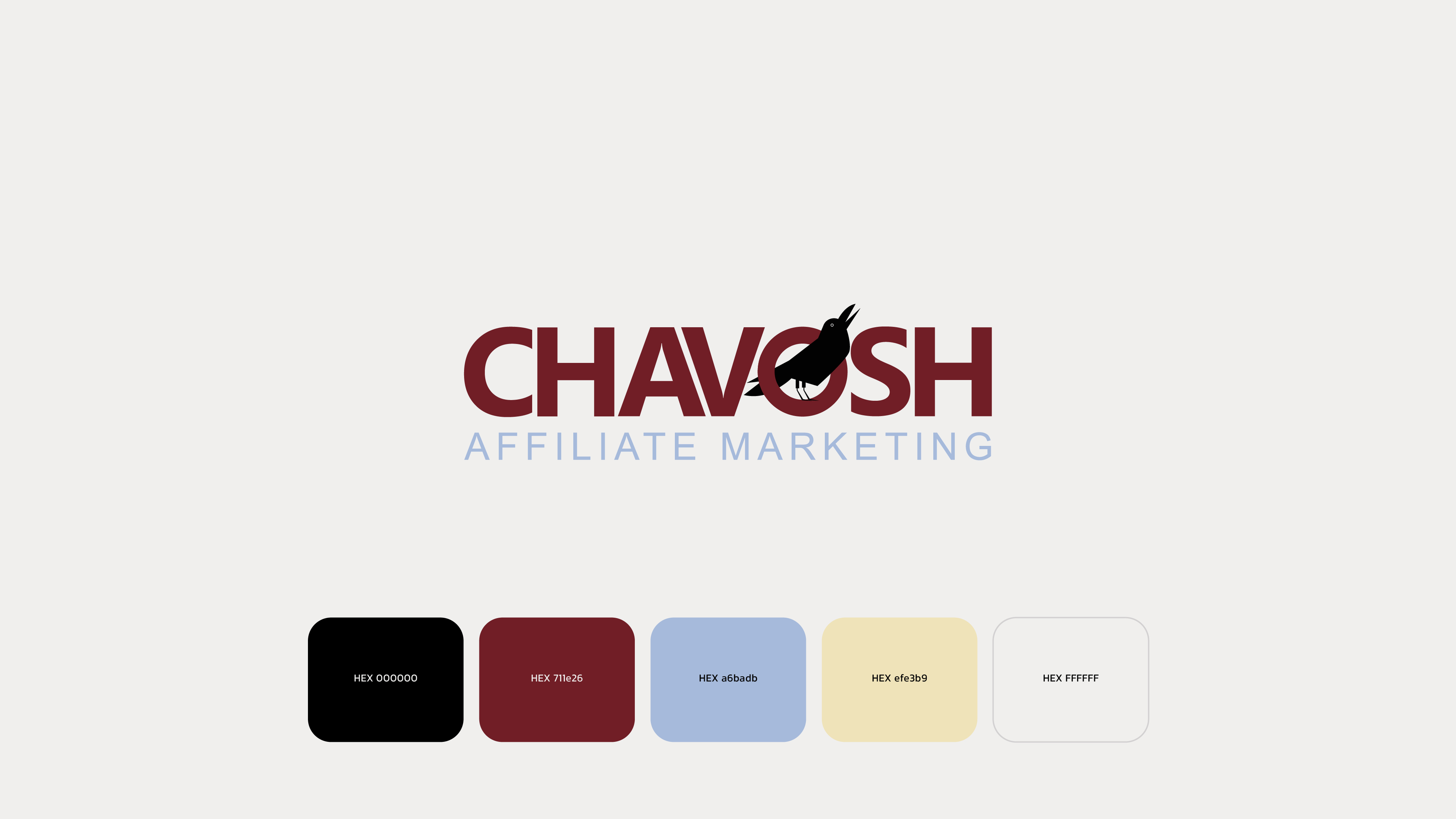 CHAVOSH Brand Identity — 01