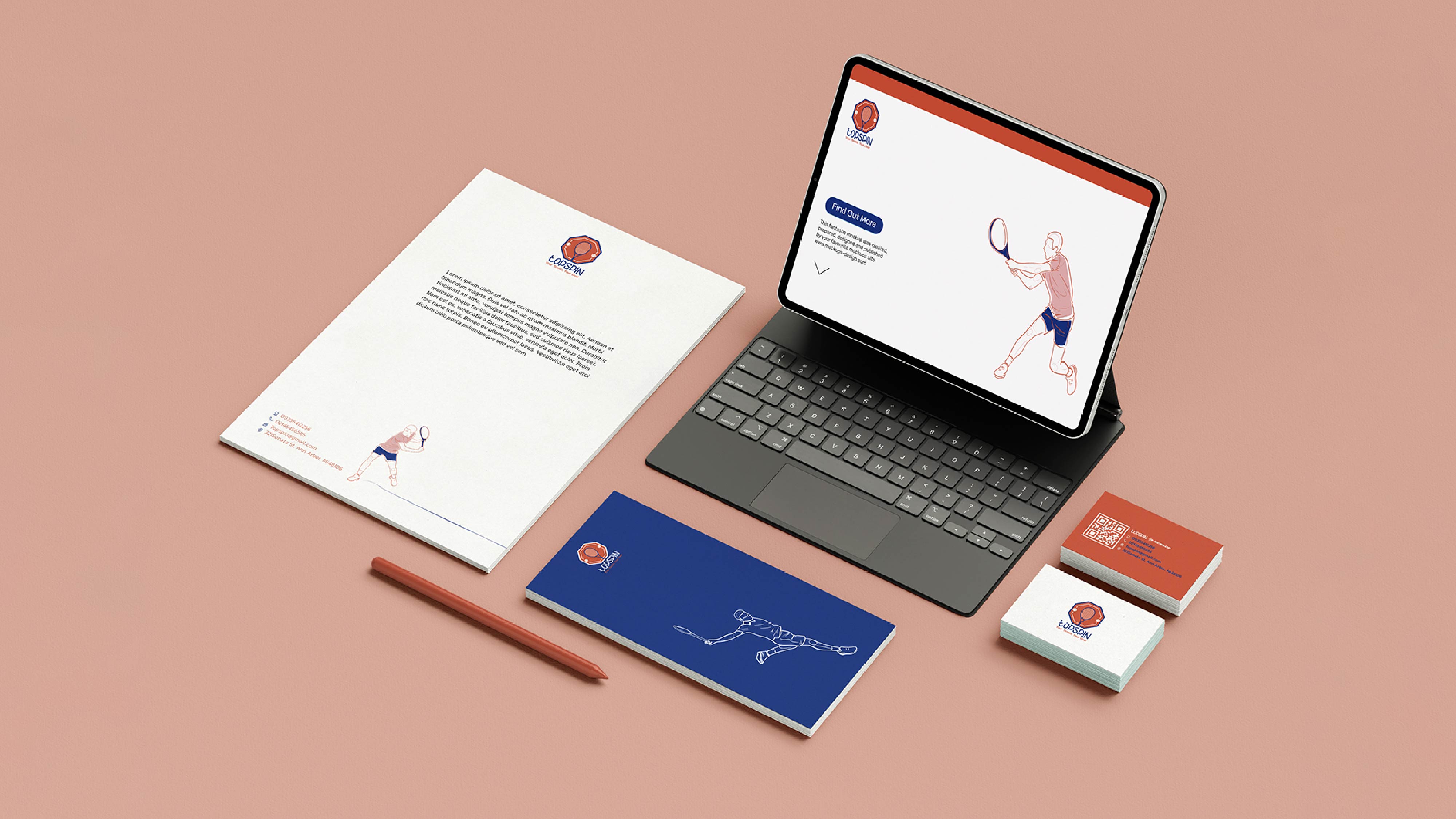 TOPSPIN Brand Identity — 06